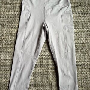 NWOT 90 Degree Gray High-Waisted Leggings Medium